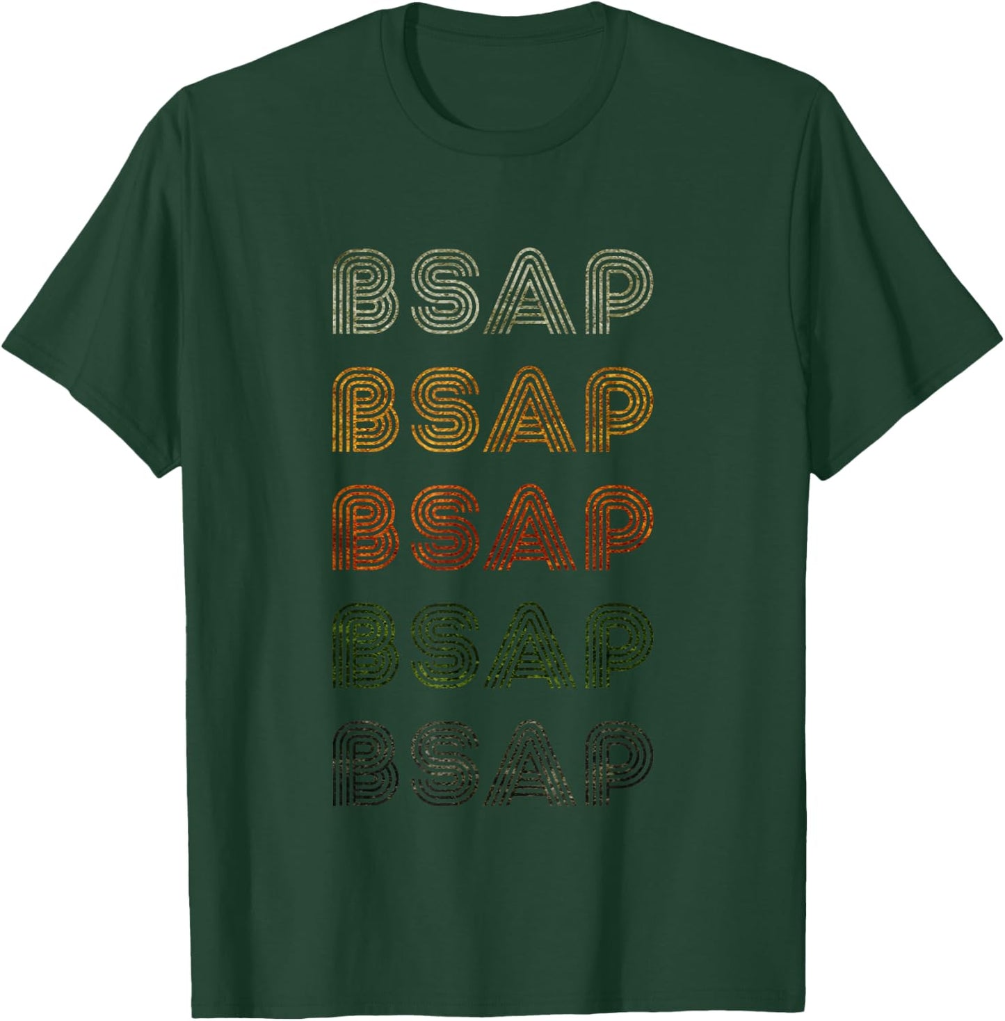 Love Heart Bsap Grunge Vintage Style Black Bsap T-Shirt - T-Shirt | Forest