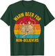 Flying Spaghetti Monster Retro Warm Beer For Non-Believers T-Shirt - T-Shirt | Forest