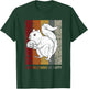 Squirrels Make Me Happy Funny Animal Lover Vintage Gift T-Shirt - T-Shirt | Forest