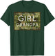 Girl Grandpa Camo Grandpa of Girls Grandfather Camouflage T-Shirt - T-Shirt | Forest