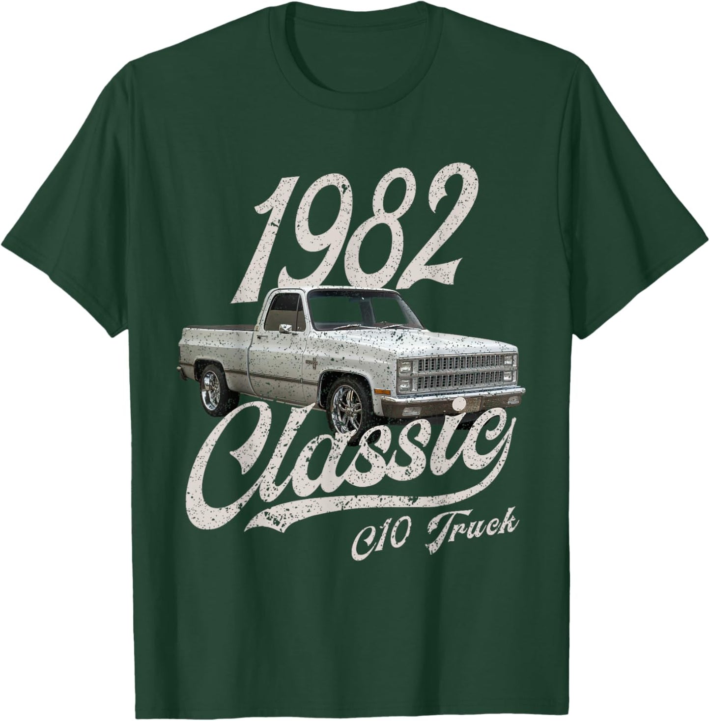 1982 82 C10 Truck T-Shirt - T-Shirt | Forest