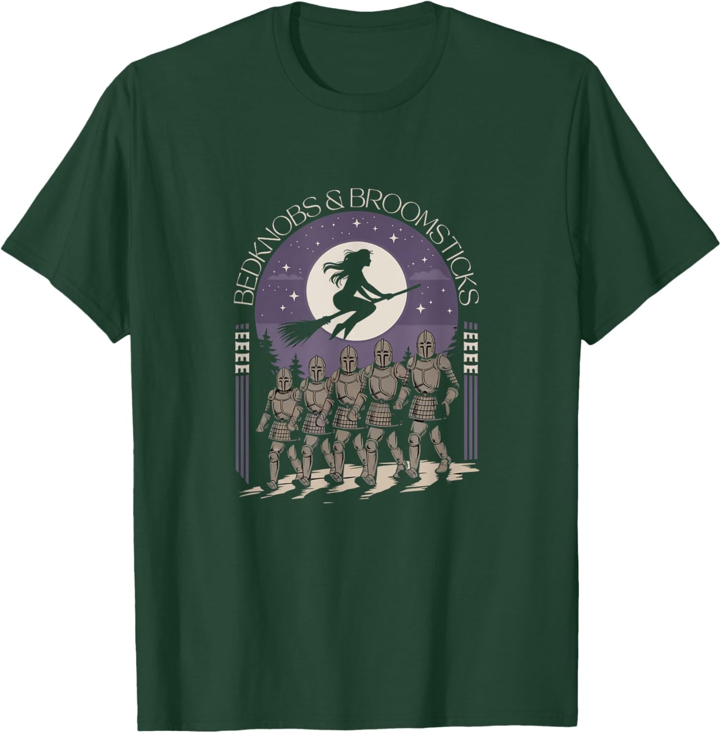 Bedknobs and Broomsticks Magical Vintage Theatre Armour T-Shirt - T-Shirt | Forest