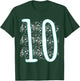 Music Lover - 10th Birthday Gift Design - Musician T-Shirt - T-Shirt | Forest