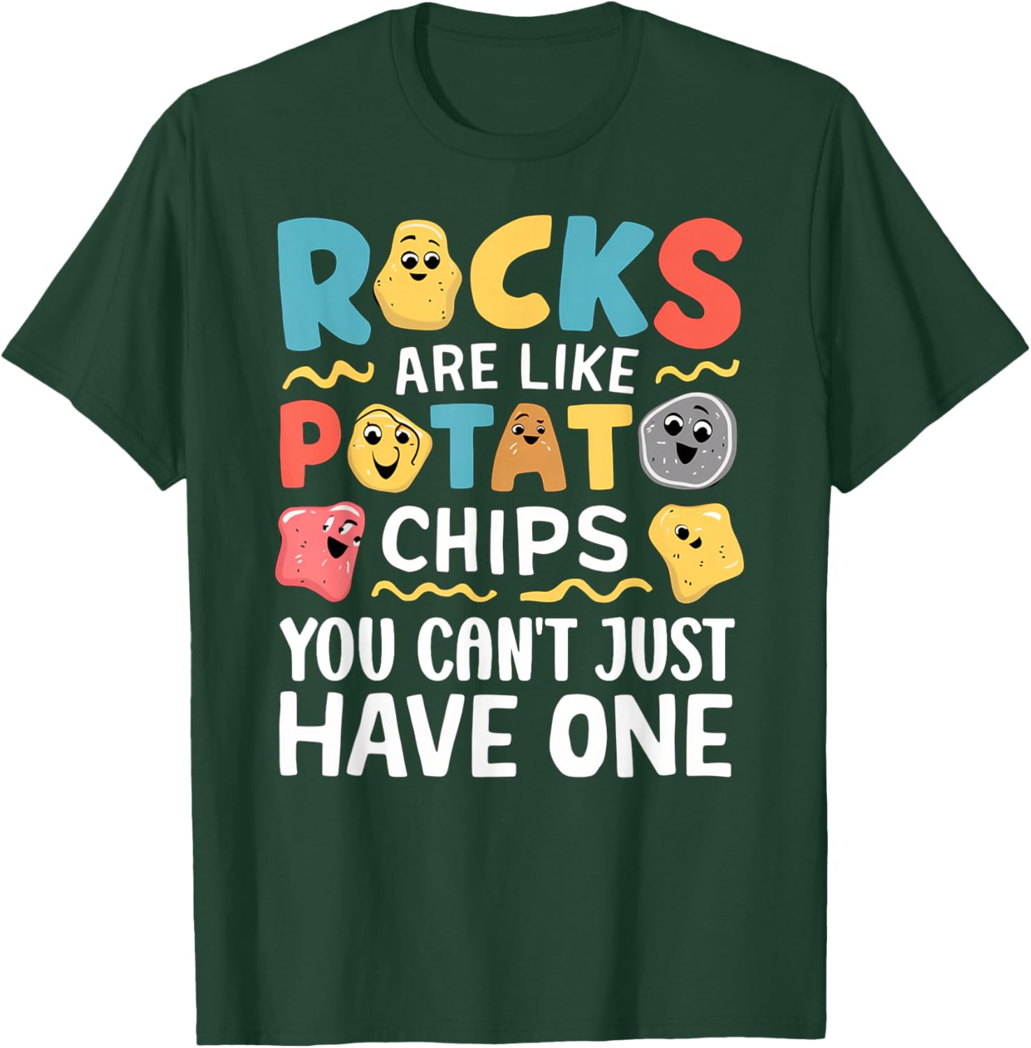 Geology Ores Minerals Gems and Crystals Rock Collecting T-Shirt - T-Shirt | Forest
