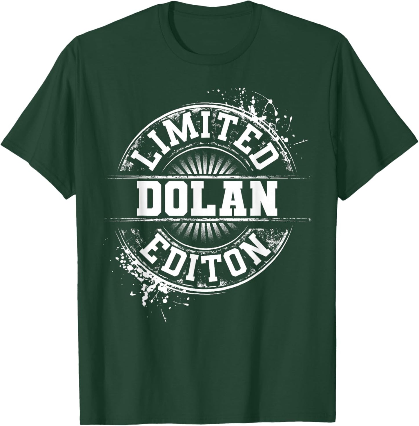 DOLAN Funny Surname Family Tree Birthday Reunion Gift T-Shirt - T-Shirt | Forest