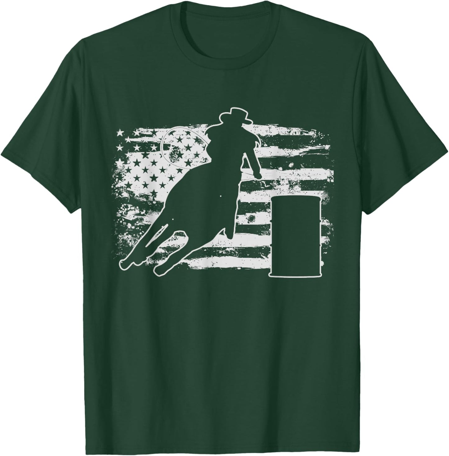 Barrel Racing Gift T-Shirt - T-Shirt | Forest