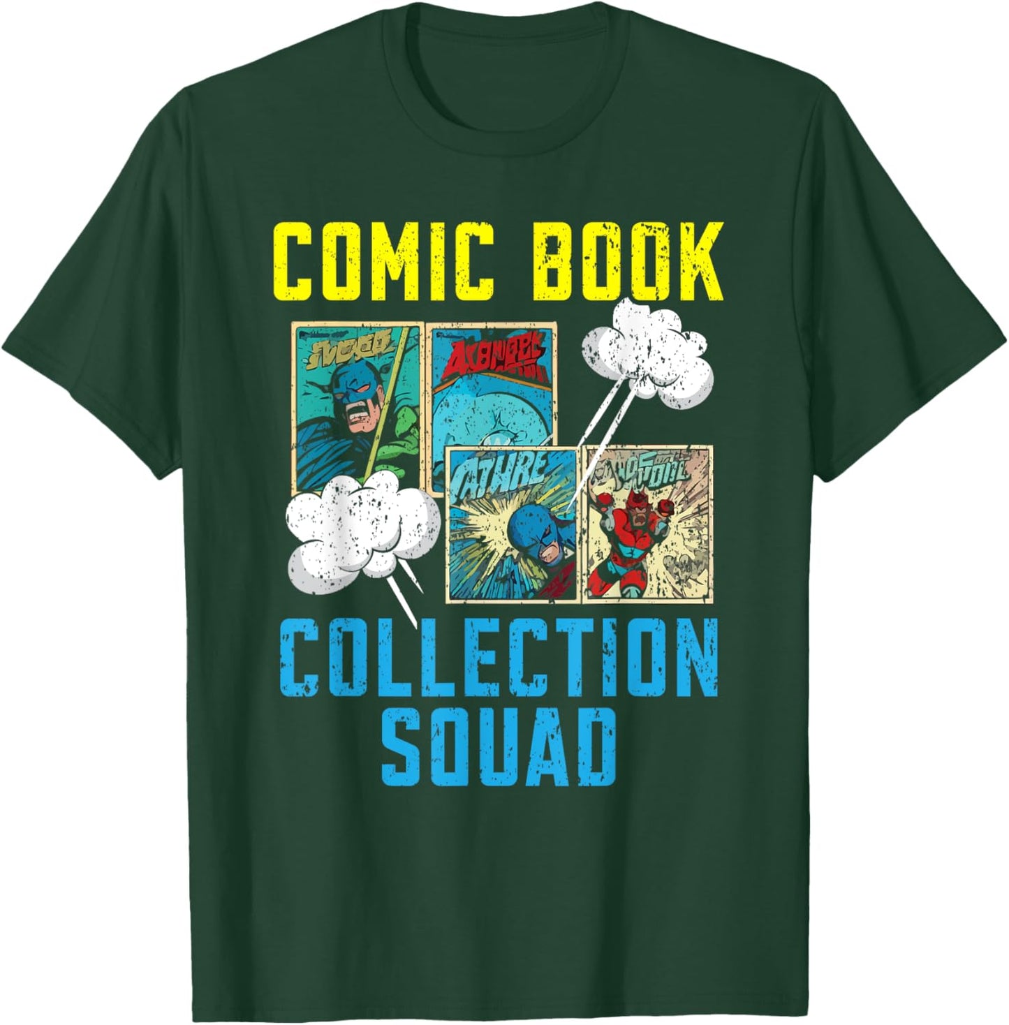 Comic Collector Comic Reader Reading Comic Books T-Shirt - T-Shirt | Forest
