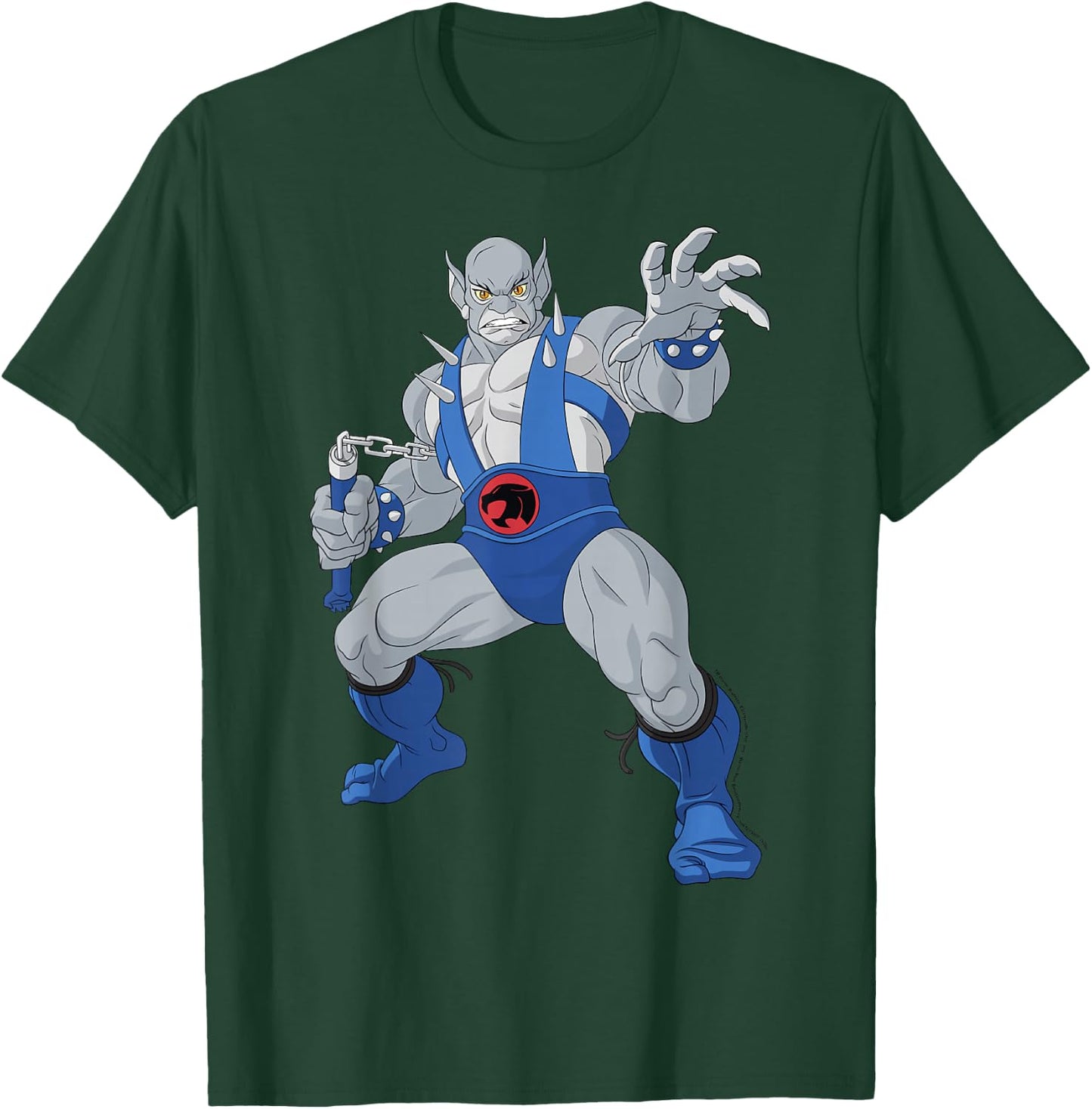 Thundercats Panthro Portrait Small T-Shirt - T-Shirt | Forest