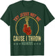 Vintage Retro Try Jesus Not Me Cause I Throw Hands Funny Box T-Shirt - T-Shirt | Forest