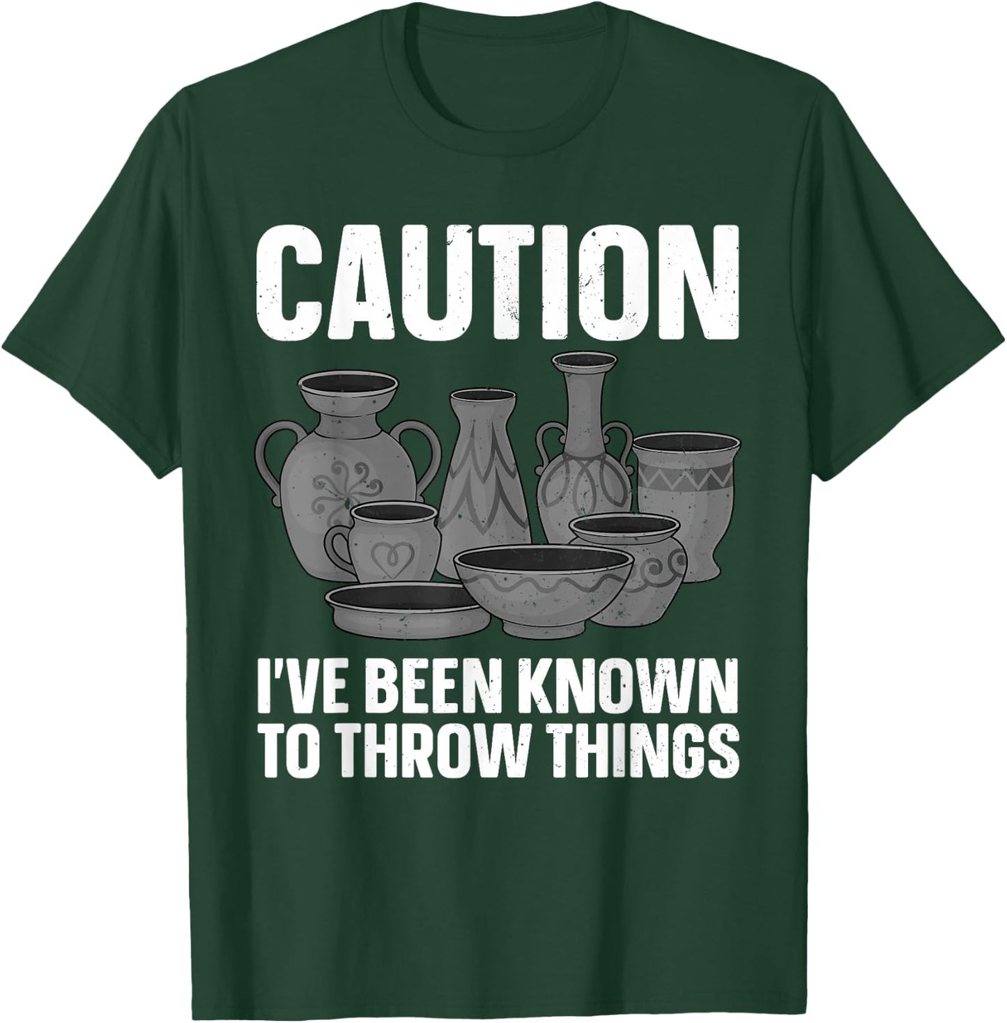 Funny Pottery Art Men Pottery Artist Pottery Maker T-Shirt - T-Shirt | Forest