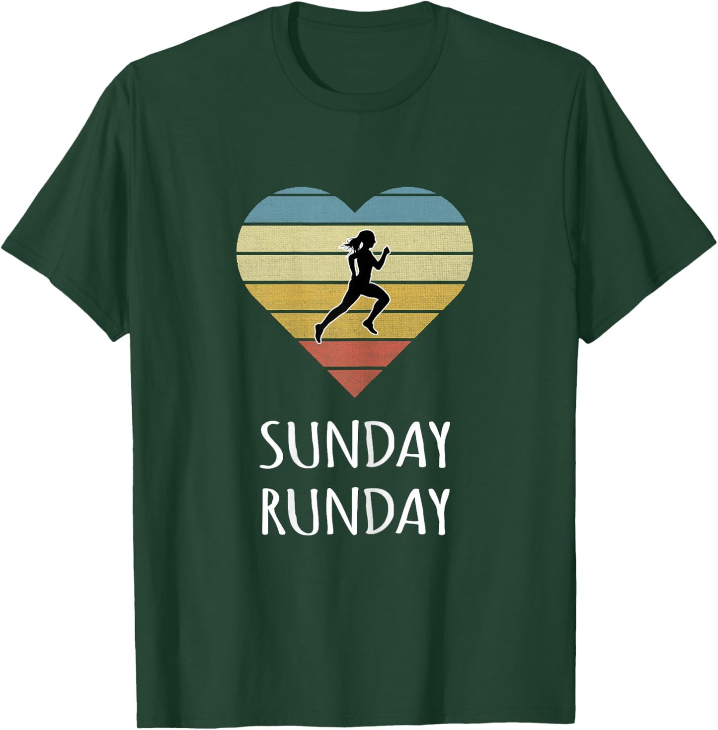 Sunday Runday Gift T-Shirt - T-Shirt | Forest