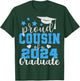 Super Proud Cousin of 2024 Graduate Awesome Family College T-Shirt - T-Shirt | Forest