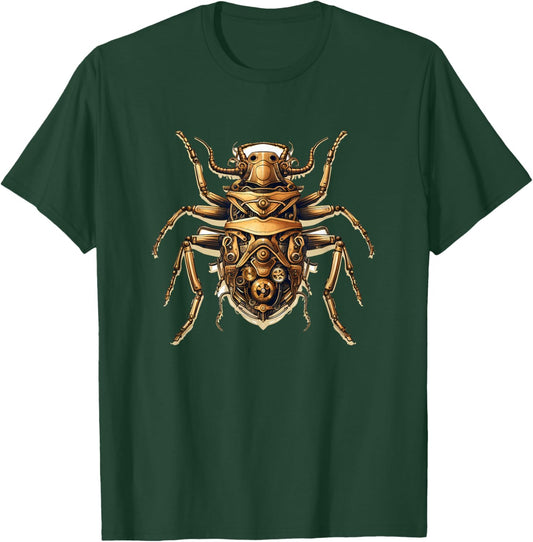 Bug Steam Punk Insect Art Steampunk Bug T-Shirt - T-Shirt | Forest