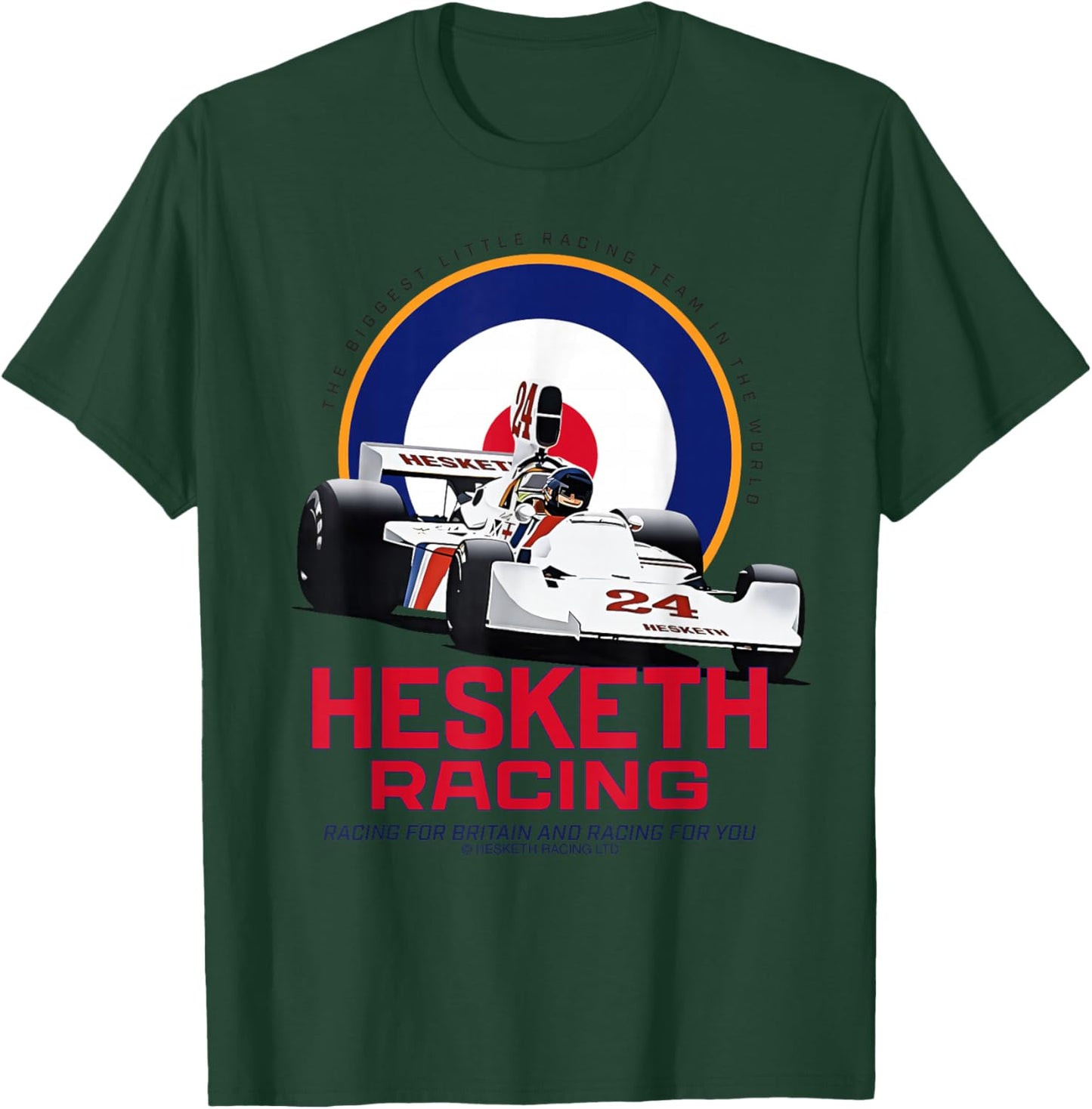 British World Champion Racing Classic Team T-Shirt - T-Shirt | Forest