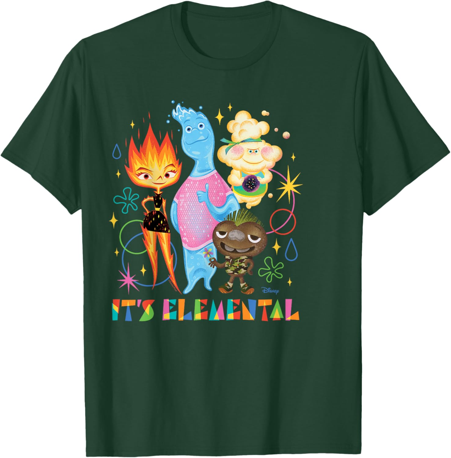Elemental - Its Elemental T-Shirt - T-Shirt | Forest