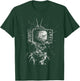 Weird Grunge TV Head Art Alt Odd Strange Goth Aesthetic T-Shirt - T-Shirt | Forest