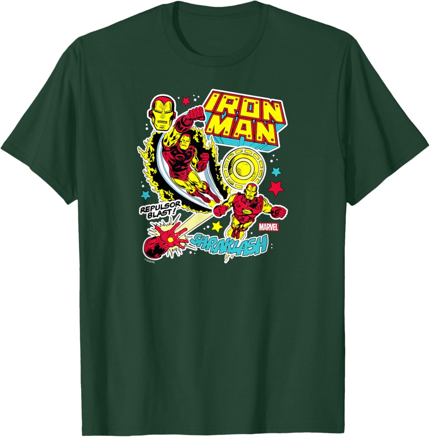 Iron Man - Stickers T-Shirt - T-Shirt | Forest