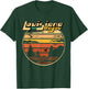 Louisiana Bayou Retro Vintage Distressed Swamp Landscape T-Shirt - T-Shirt | Forest