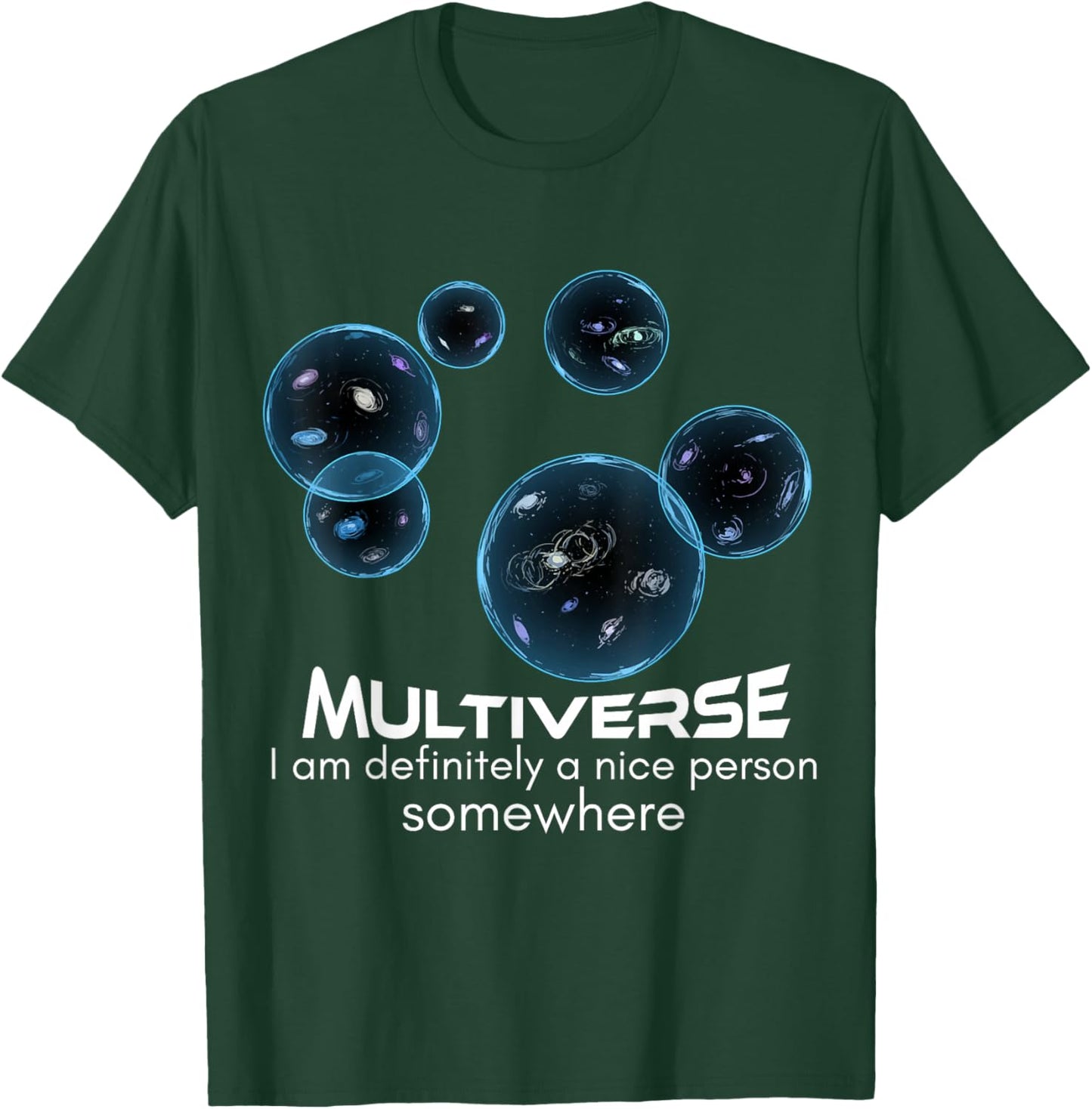 Multiverse Parallel Universe Science Fiction Time Travel T-Shirt - T-Shirt | Forest