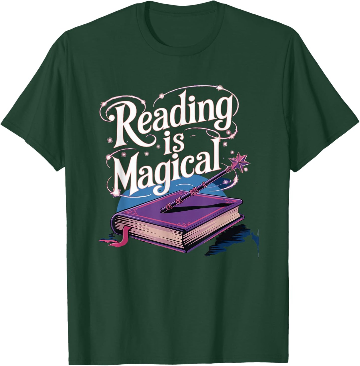 Reading Is Magical for Book Lovers T-Shirt - T-Shirt | Forest