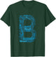Blue B - Blessed In Countless Ways Blue Graphic T-Shirt - T-Shirt | Forest