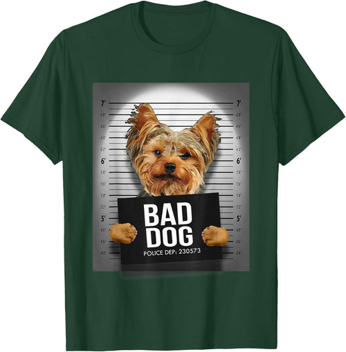 Yorkie Mugshot Shirt