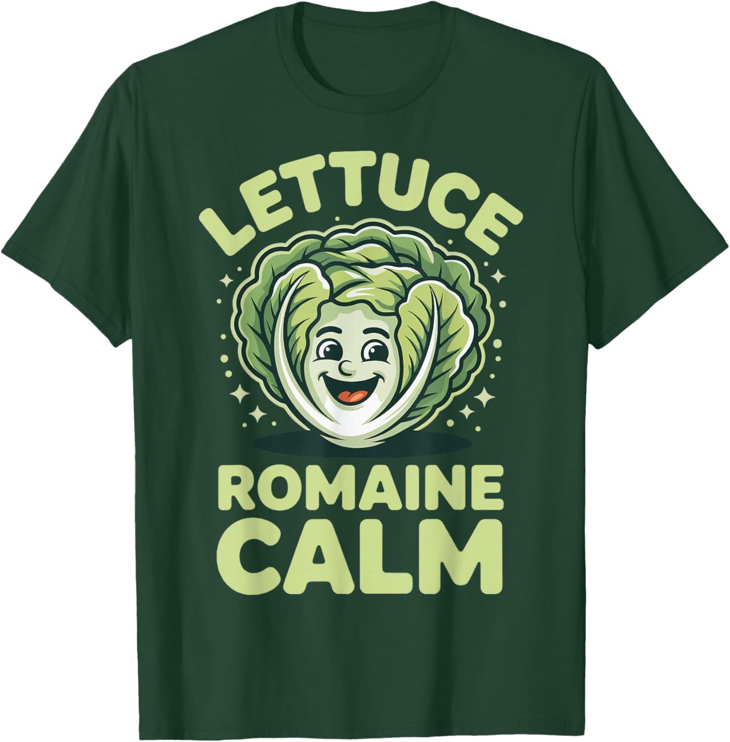 Lettuce Romaine Calm T-Shirt - T-Shirt | Forest