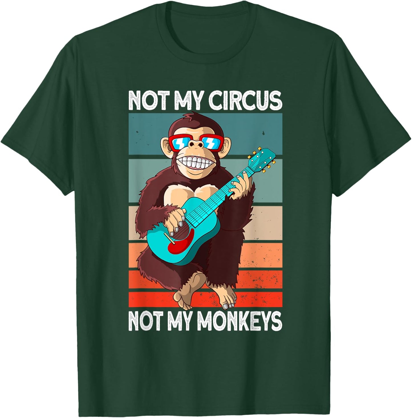 Not My Circus not my Monkeys - animal lover T-Shirt - T-Shirt | Forest