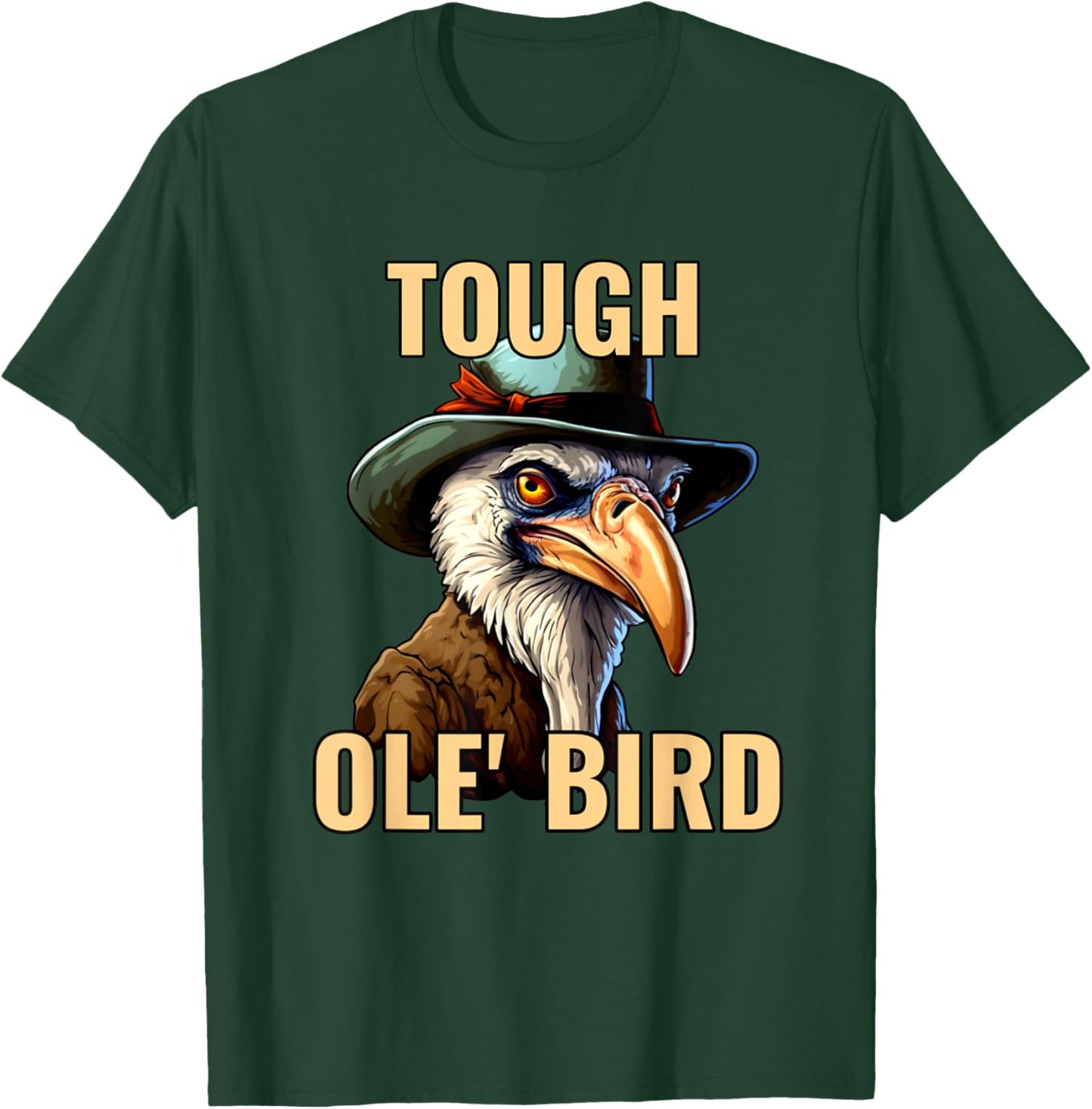 Grandpa Tough Old Bird Buzzard Funny Tough Old Man Joke T-Shirt - T-Shirt | Forest