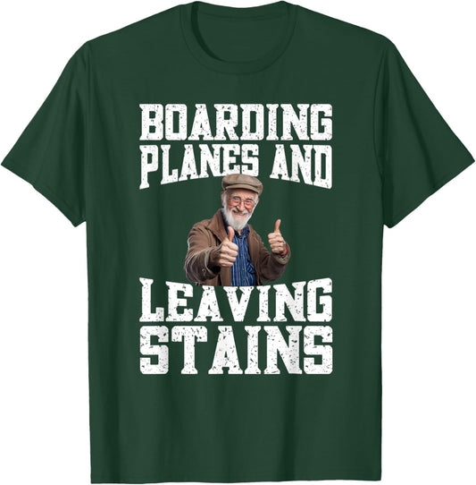 Funny Inappropriate Vacation Design Embarrassing Airport , Small, Black T-Shirt - T-Shirt | Forest