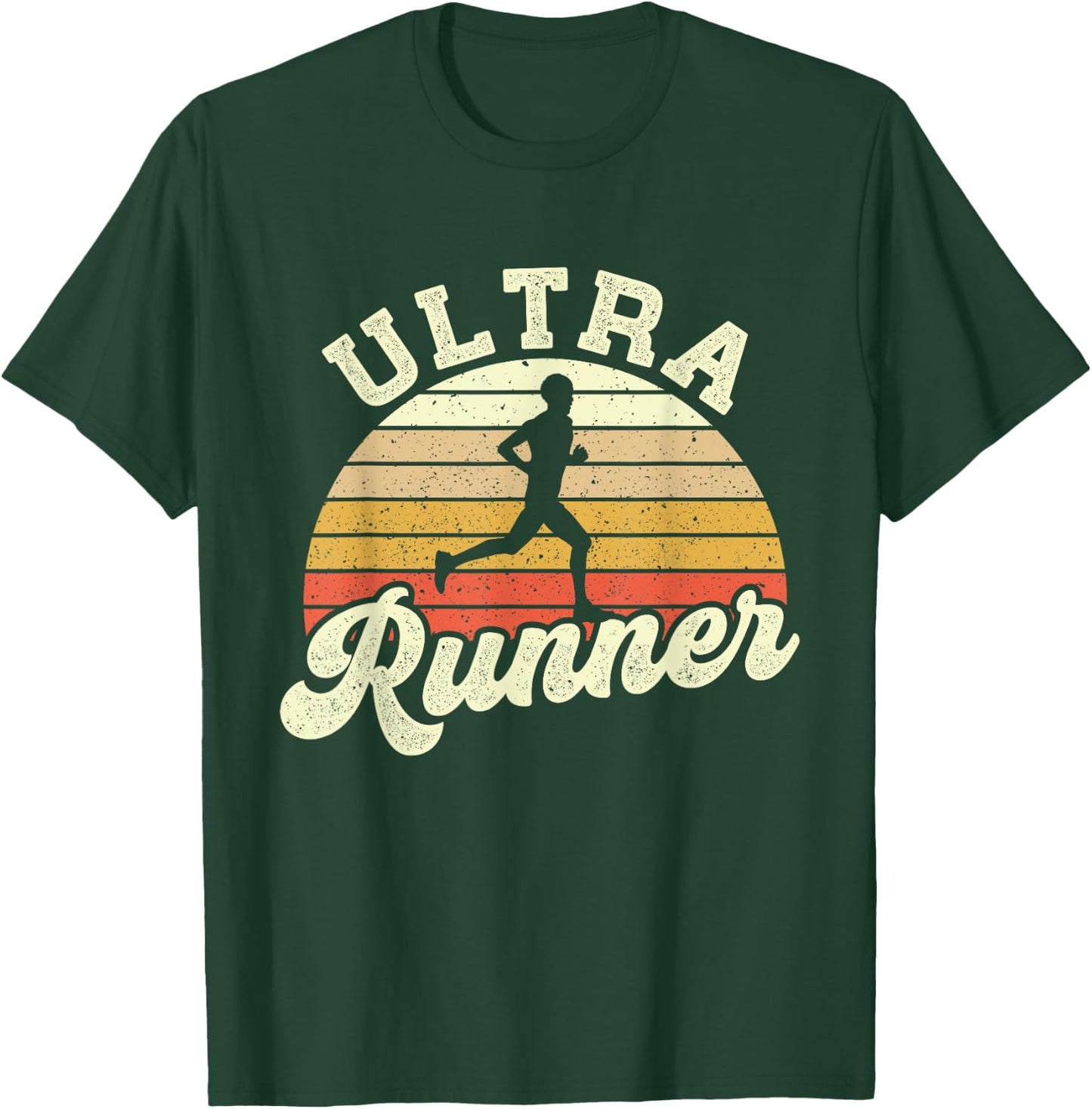 Ultra Runner - Marathon Finisher Race Long Distance Running T-Shirt - T-Shirt | Forest