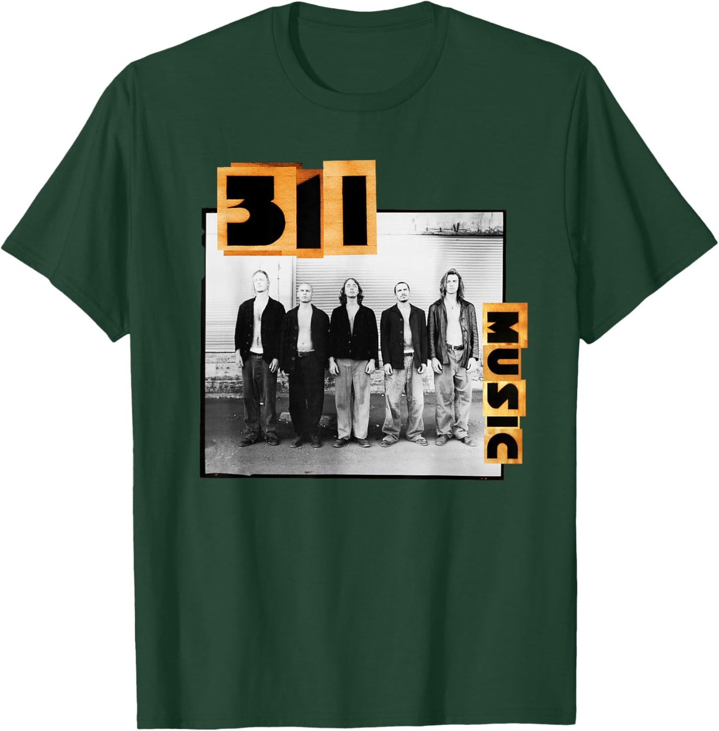 Official 311 Music T-Shirt - T-Shirt | Forest