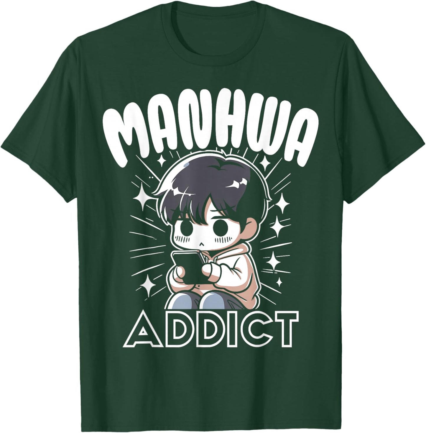 Gift graphic design for manhwa addicted fan T-Shirt - T-Shirt | Forest