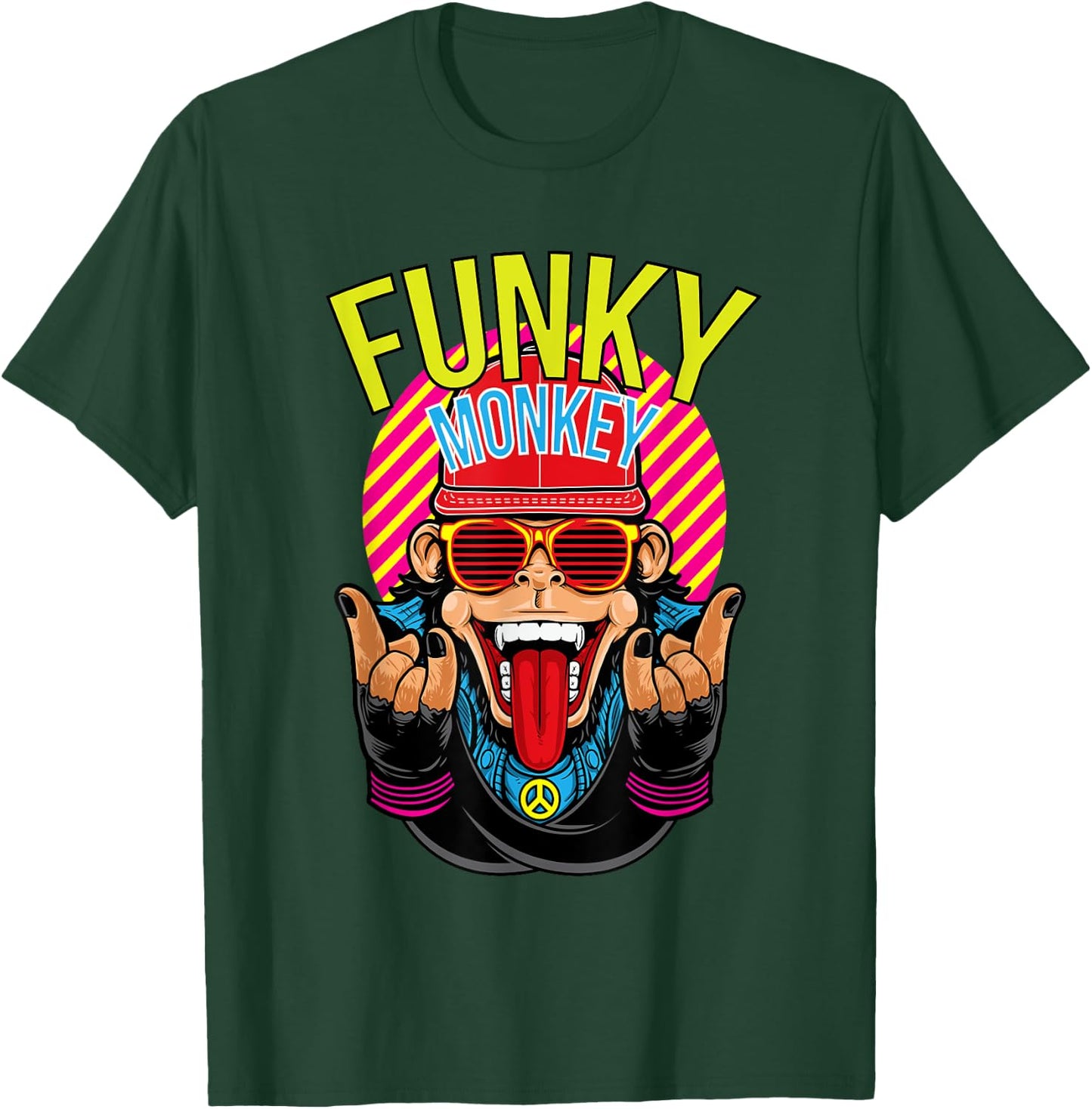Funky Monkey T-Shirt - T-Shirt | Forest