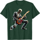 Skeleton Playing Guitar Rock Star Ghost Solo Guitar T-Shirt - T-Shirt | Forest