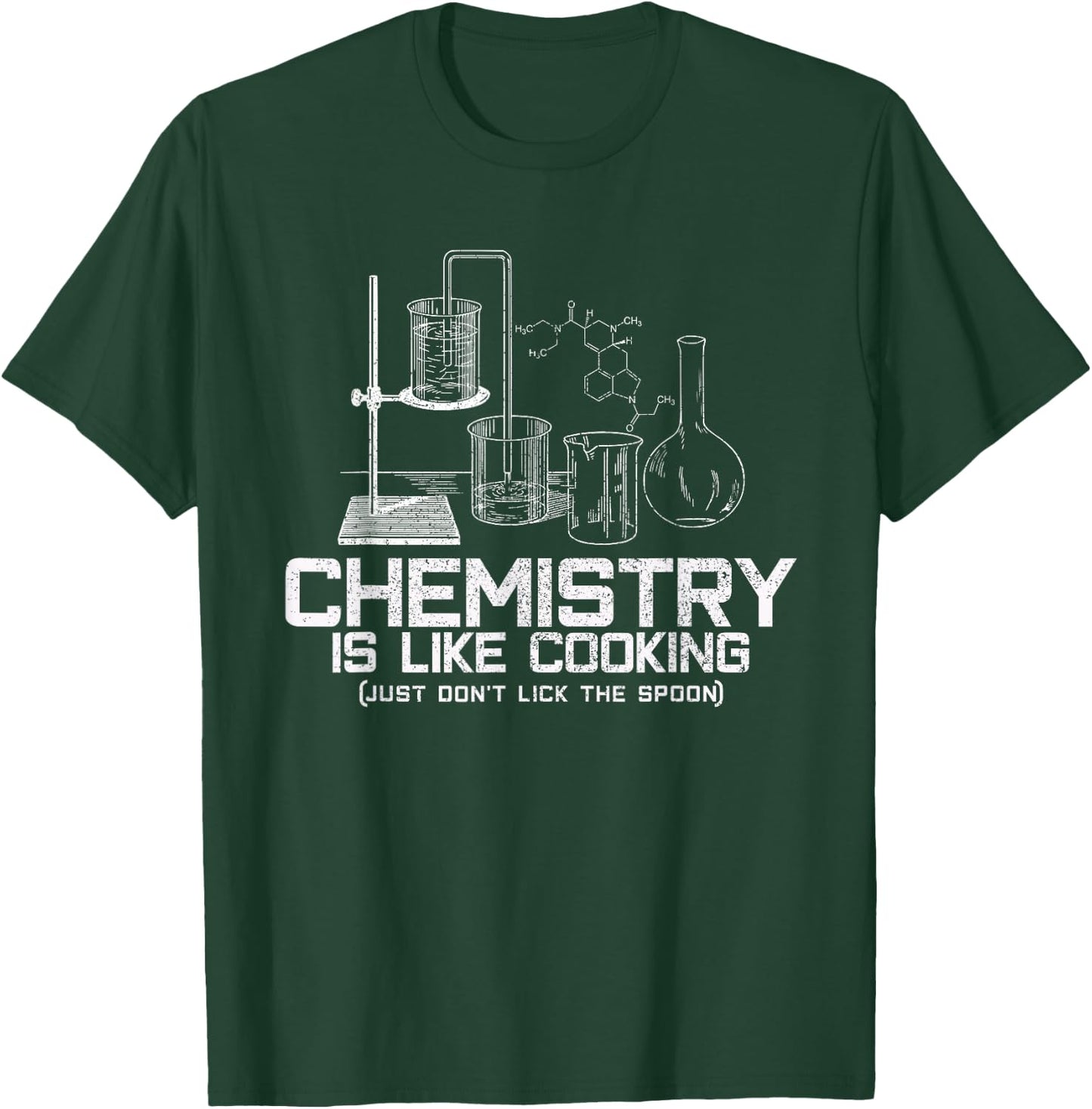 Chemistry Is Like Cooking - Funny Chemist Nerd Gift T-Shirt - T-Shirt | Forest