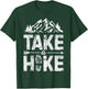 Take A Hike Outdoor Hiking Nature Hiker Vintage Men Women T-Shirt - T-Shirt | Forest