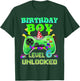 Level 6 Unlocked Video Game 6th Birthday Gamer Gift Boys T-Shirt - T-Shirt | Forest