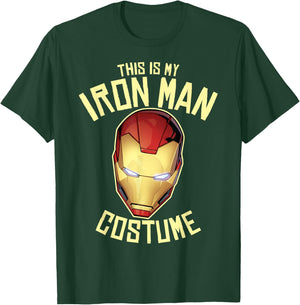 Marvel Iron Man This is My Costume Halloween T-Shirt - T-Shirt | Forest