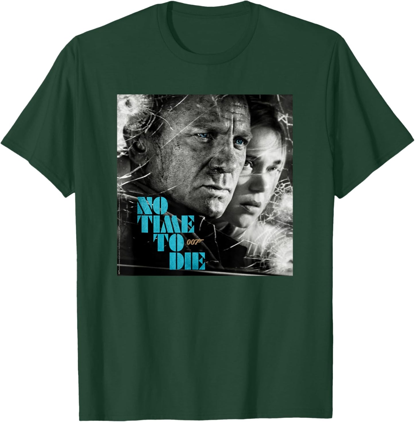 Official James Bond 007 No Time to Die T-Shirt - T-Shirt | Forest