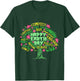 Happy Earth Day Tree Drawing Illustration Word Art T-Shirt - T-Shirt | Forest