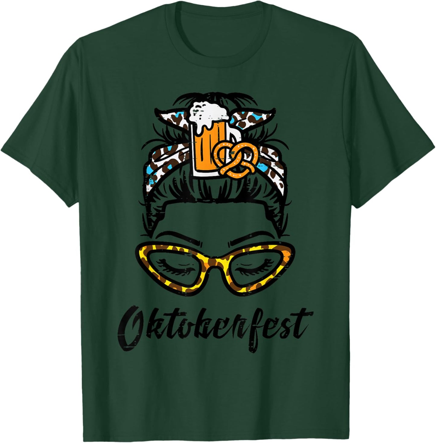 Oktoberfest Women Bavarian Octoberfest German Oktoberfest T-Shirt - T-Shirt | Forest