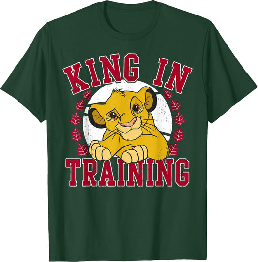 Disney Lion King Simba King In Training Circle Portrait T-Shirt - T-Shirt | Forest
