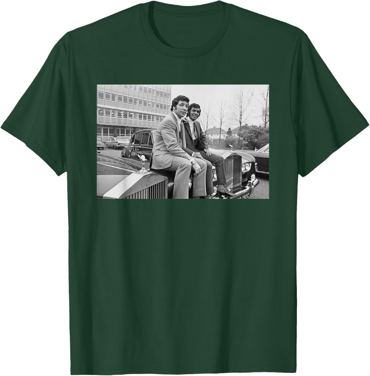 Tom Jones & Engelbert Humperdinck New Cars T-Shirt - T-Shirt | Forest