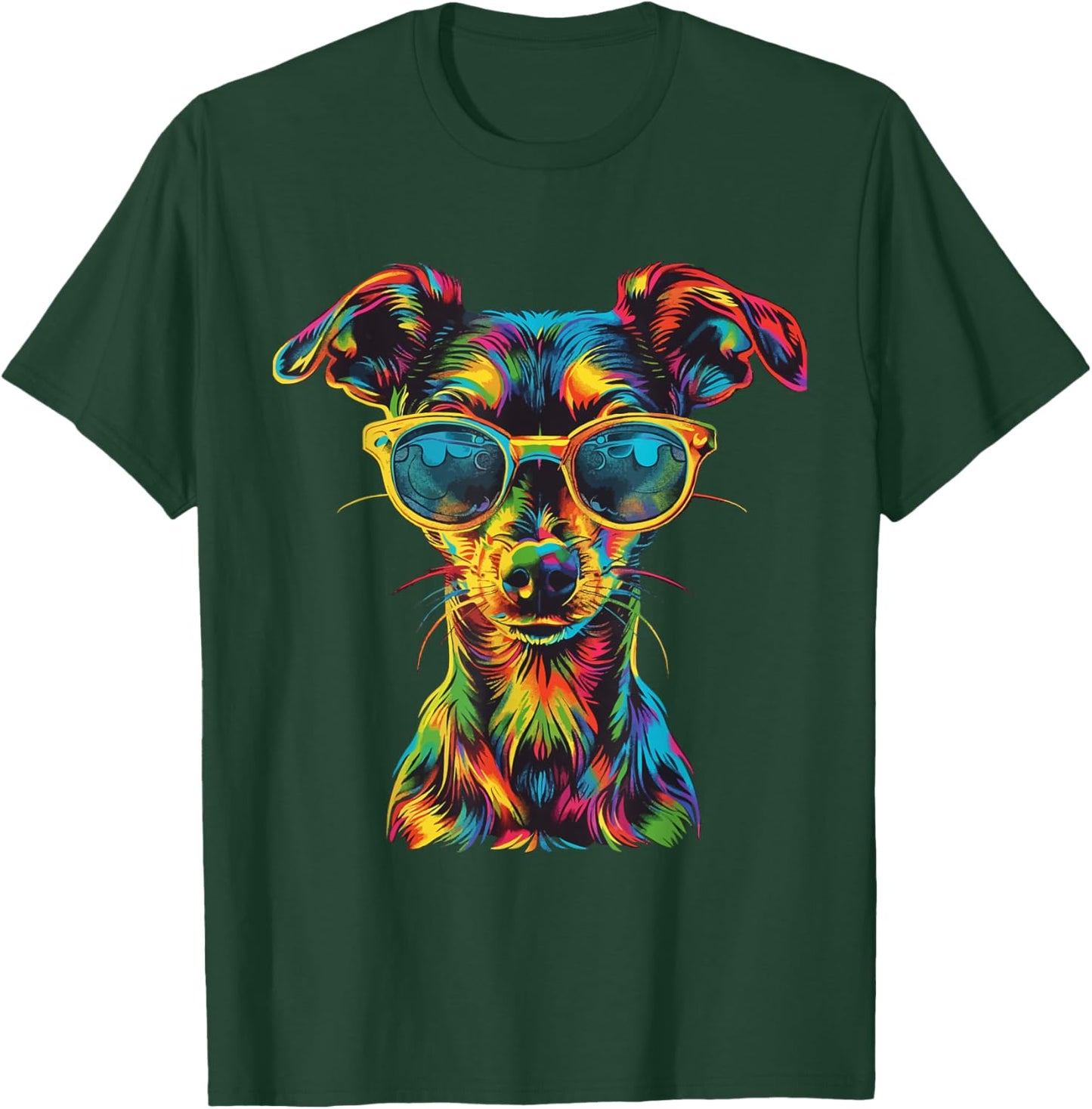 Chiweenie Lovers Design Pop Art Funny Chiweenie Dog T-Shirt - T-Shirt | Forest
