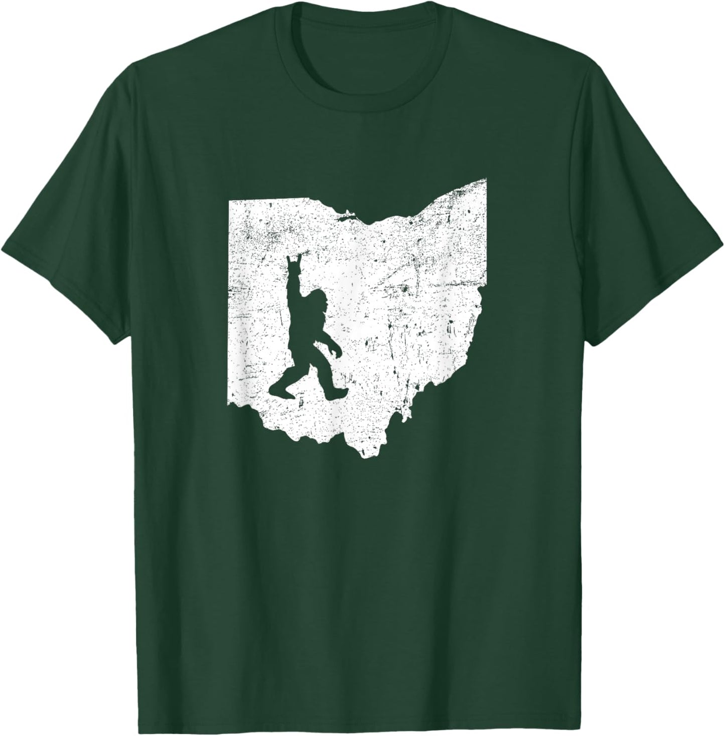 Ohio Bigfoot Sasquatch Funny Appalachian Kids T-Shirt - T-Shirt | Forest