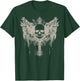 Skull Cross Y2K Grunge Aesthetic Goth Alt Gothic Emo Vintage T-Shirt - T-Shirt | Forest