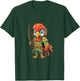 Parrot Archer Archery Bowhunter Bow Arrows T-Shirt - T-Shirt | Forest