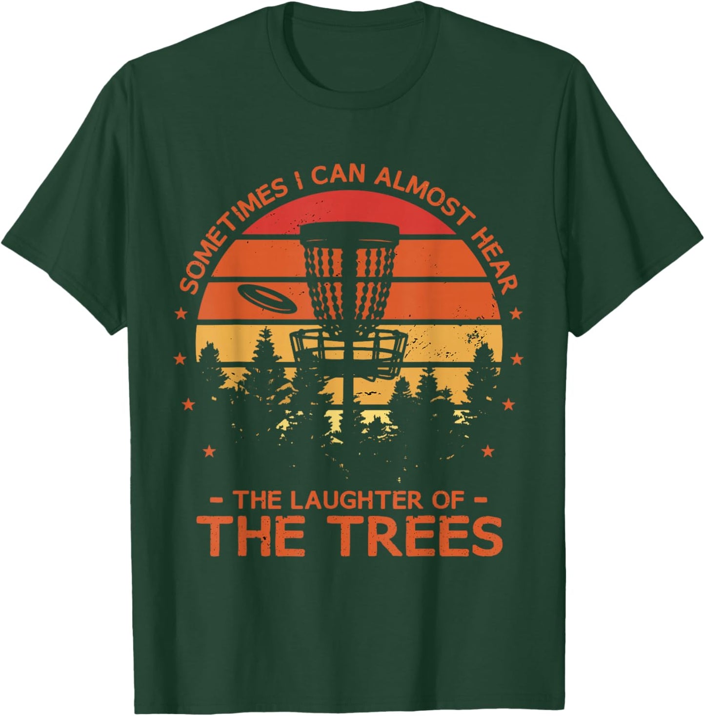 Funny Frisbee Golf Disc Golfer T-Shirt - T-Shirt | Forest