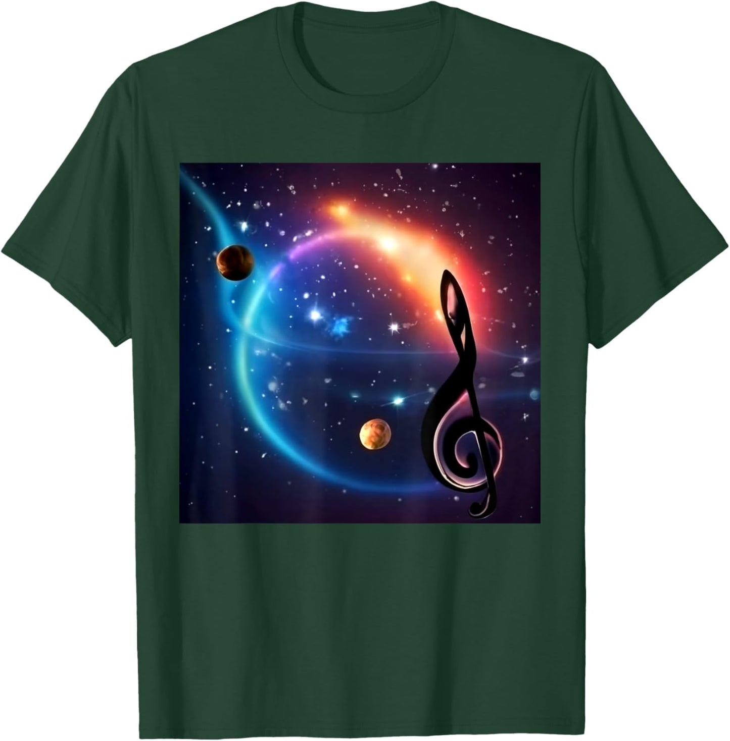 Music Galaxy T-Shirt - T-Shirt | Forest